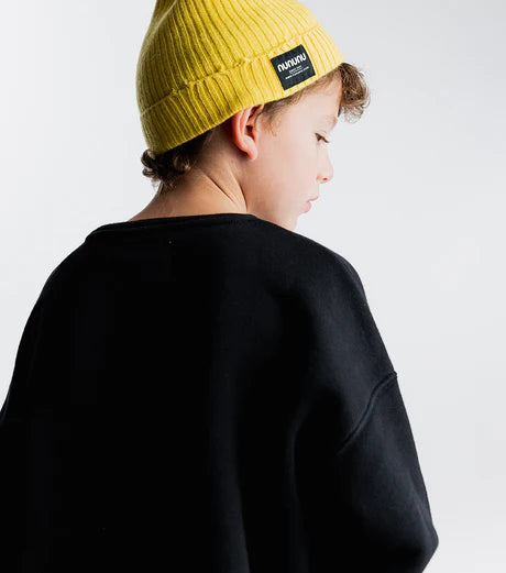 KNIT BEANIE YELLOW