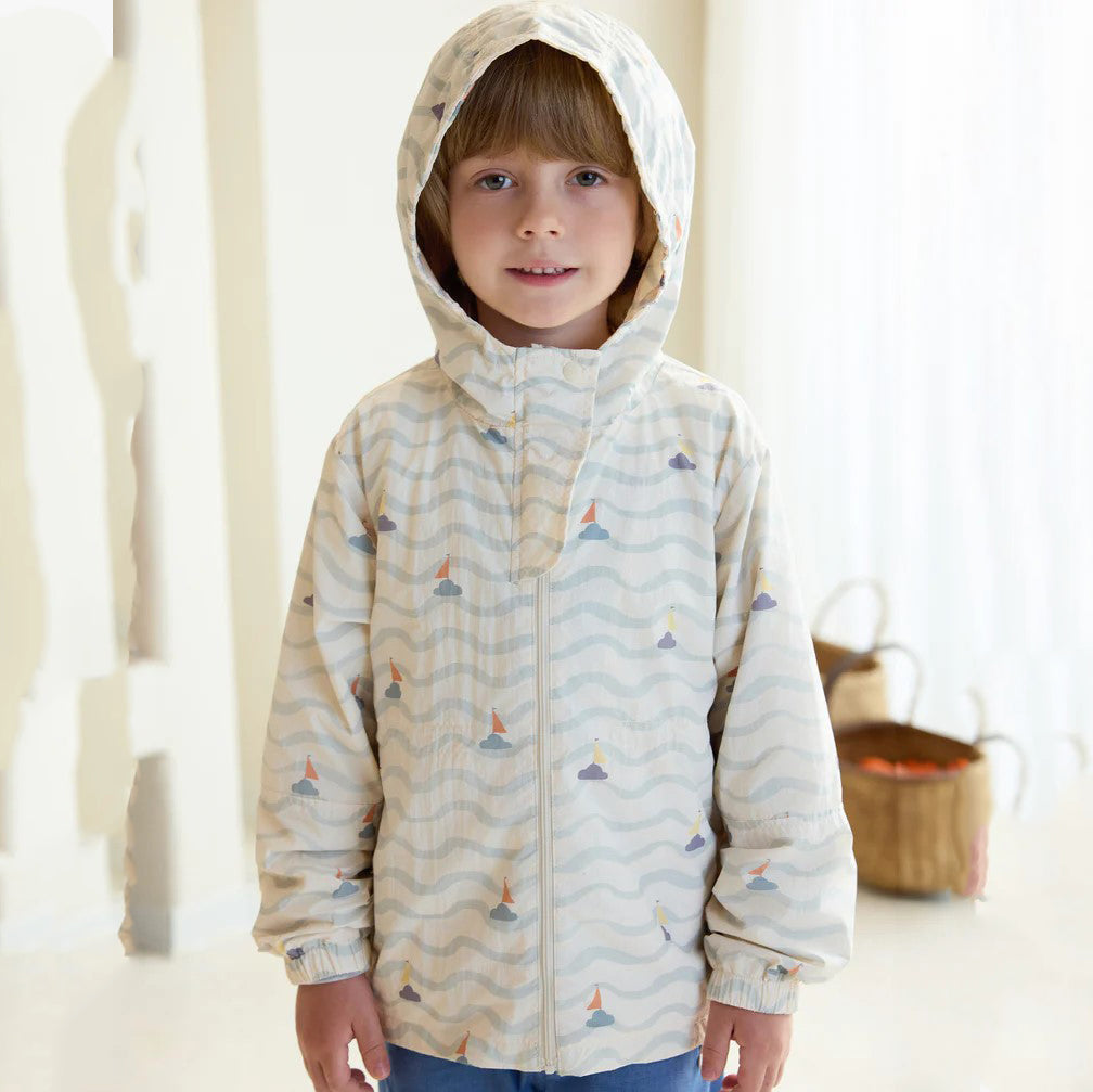 PETITE REVERY-Hooded Windbreaker-Sea La Vie