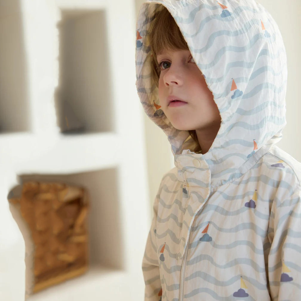PETITE REVERY-Hooded Windbreaker-Sea La Vie