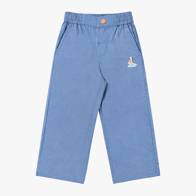 PETITE REVERY-Denim Jeans-Sky