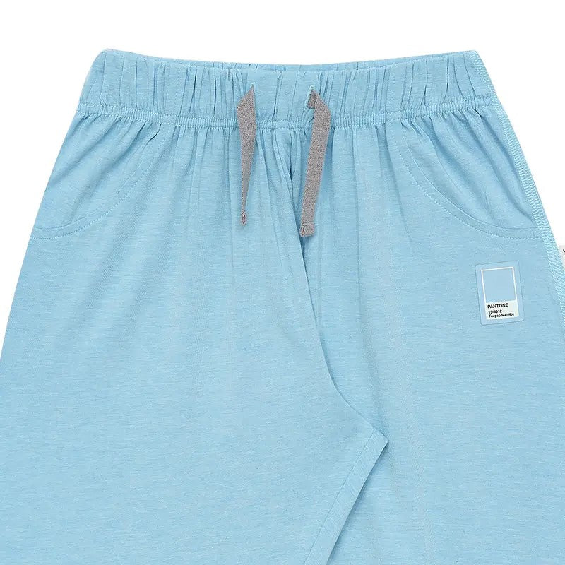 Nest Designs-Harem Pants (Bamboo Jersey)-Forget-Me-Not