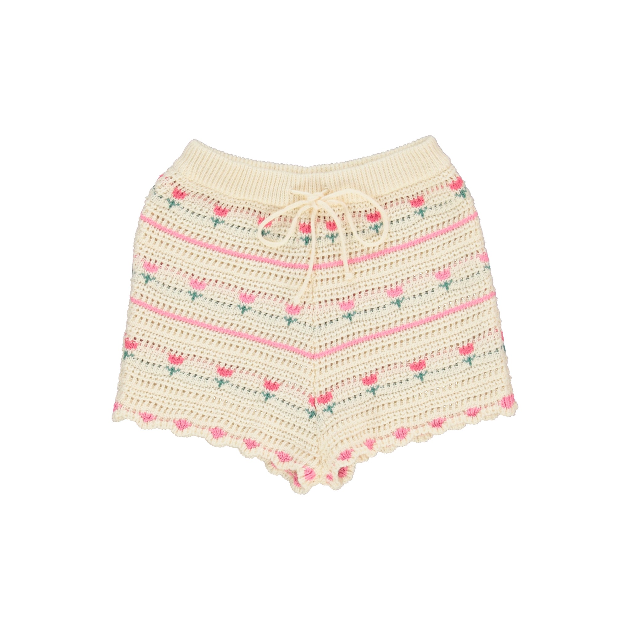 Bebe Organic-Paloma Shorts Tulip Crochet