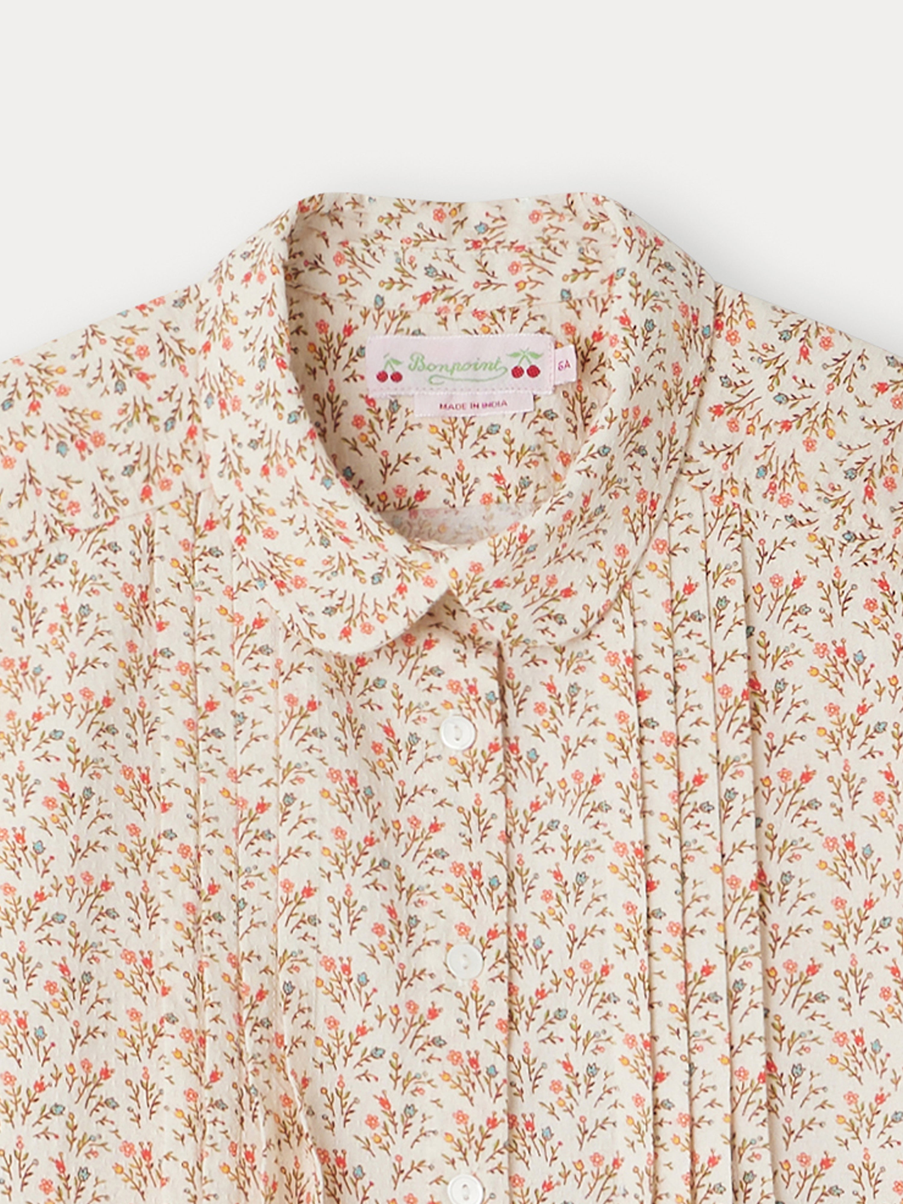 BLOUSE FIAMMETTA-FL BEIGE