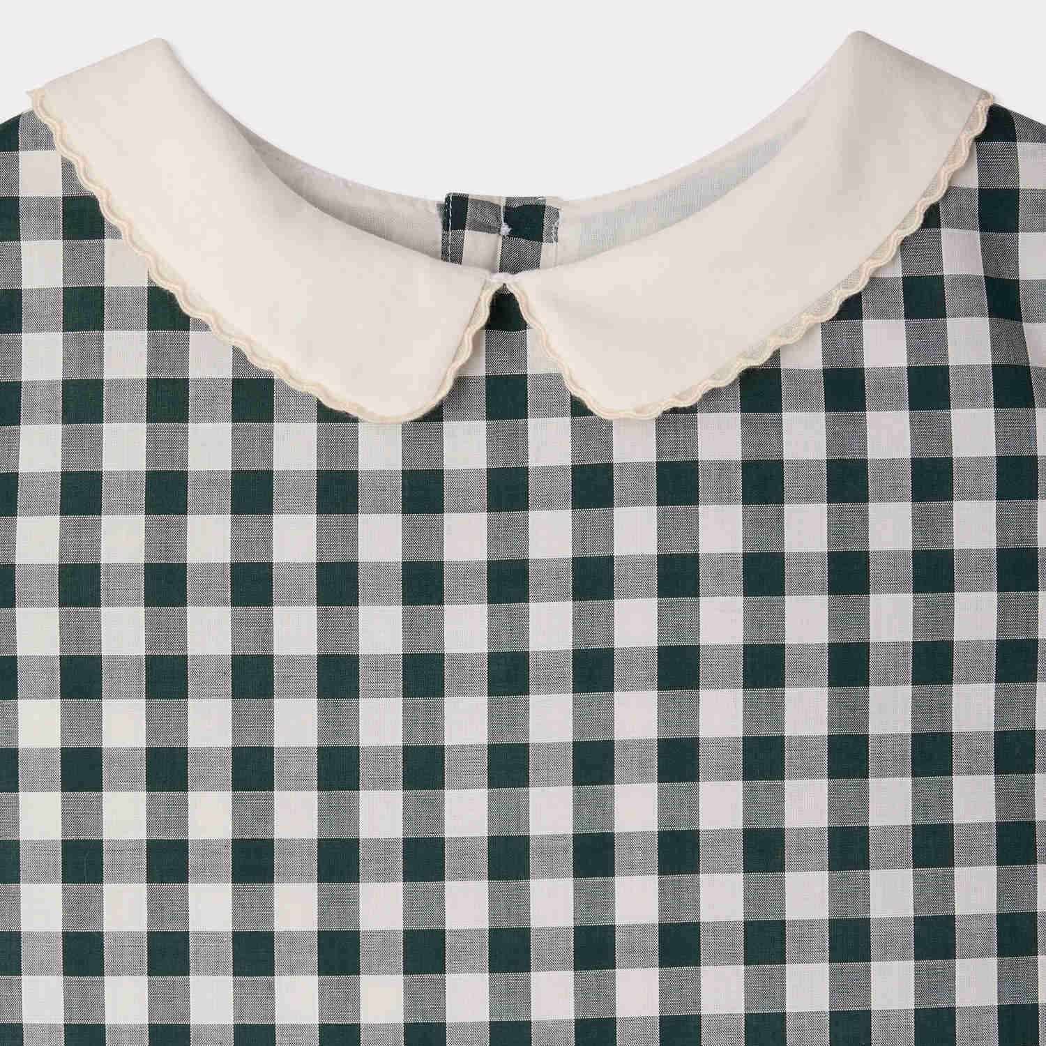 Bonpoint-Elesta dress with checks