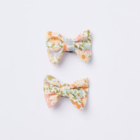 Bonpoint-Girls Colored Bow Hair Clip