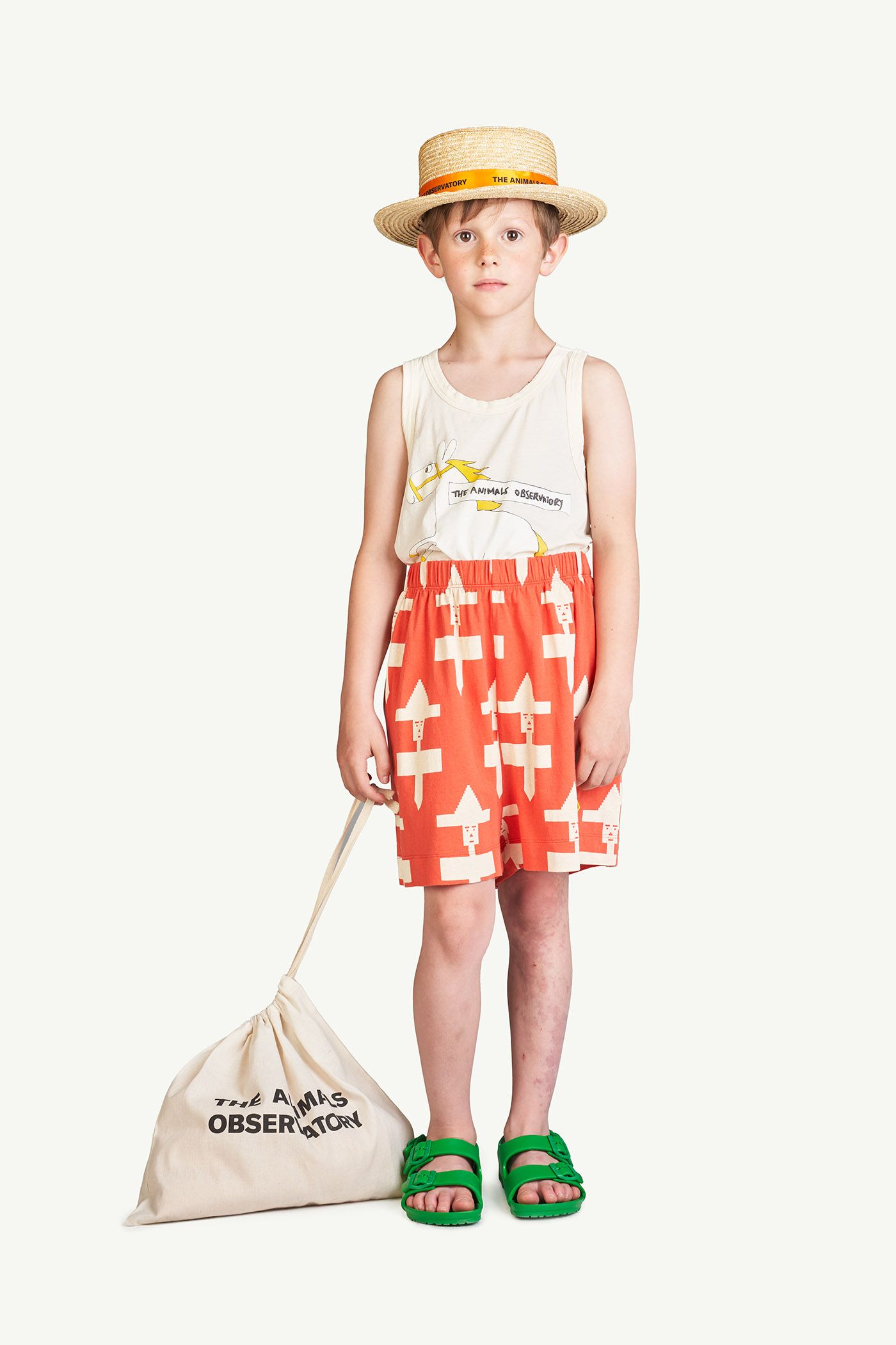 STRAW HAT - ORANGE