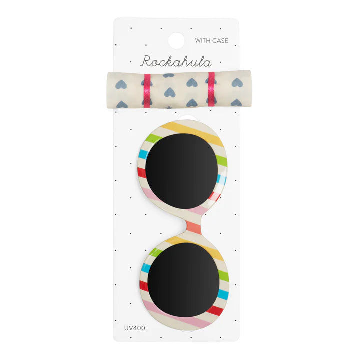 Rockahula Kids-Vintage Rainbow Stripe Sunglasses