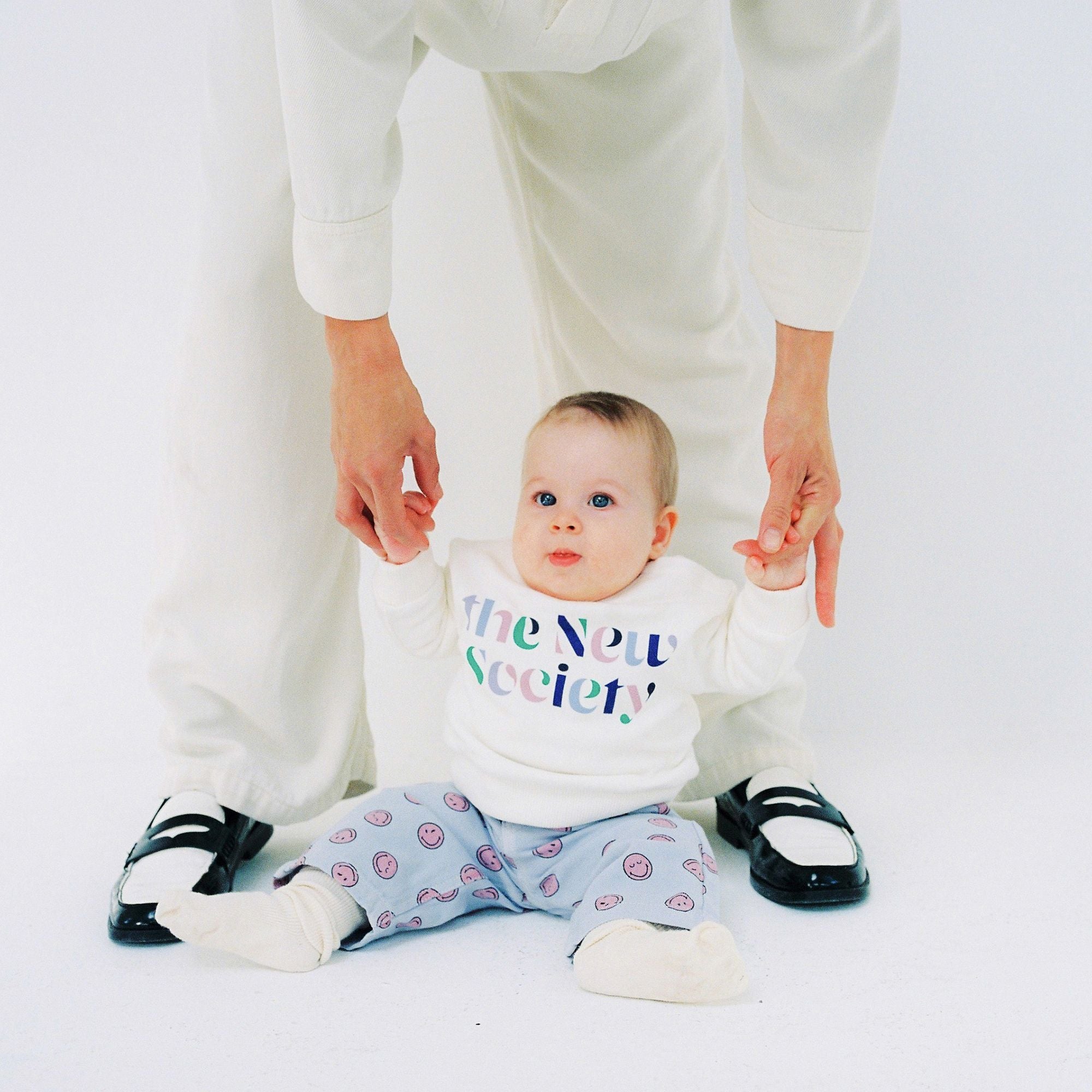 The New Society-Smiley Baby Pant