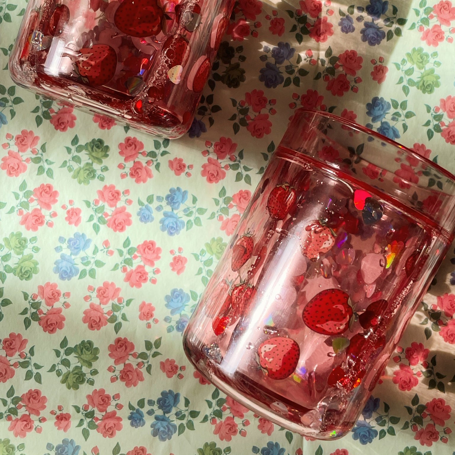 Konges Sløjd-Fragola Glitter Mugs(2 Pack)