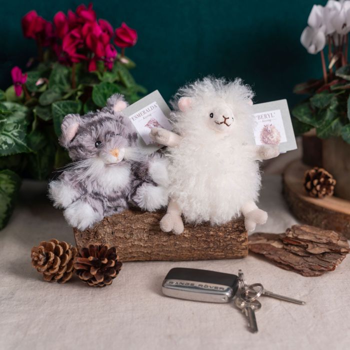 Wrendale Designs-Cat Plush Keyring