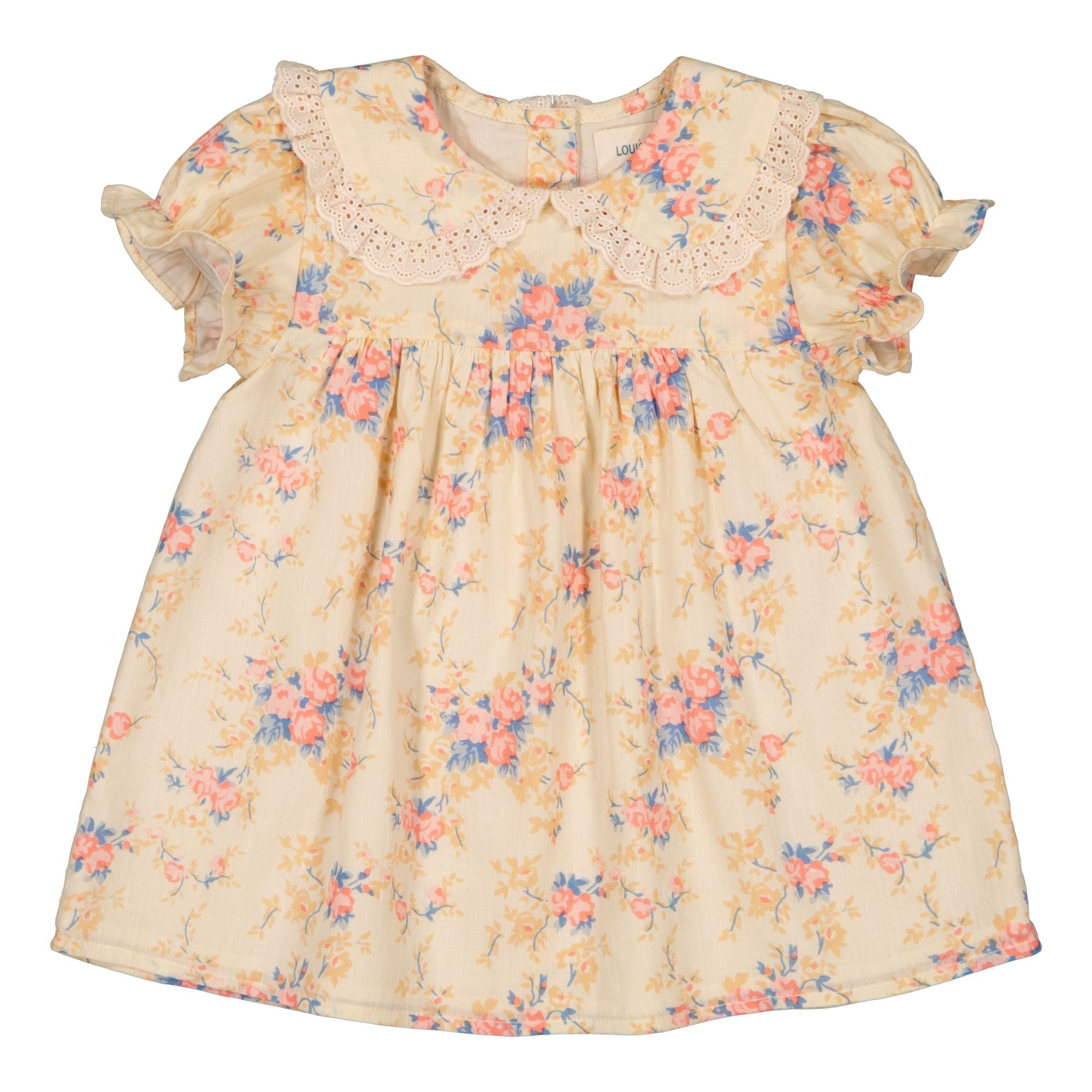 Louis Louise-DRESS TWIGGY COTTON VEIL BOUQUET