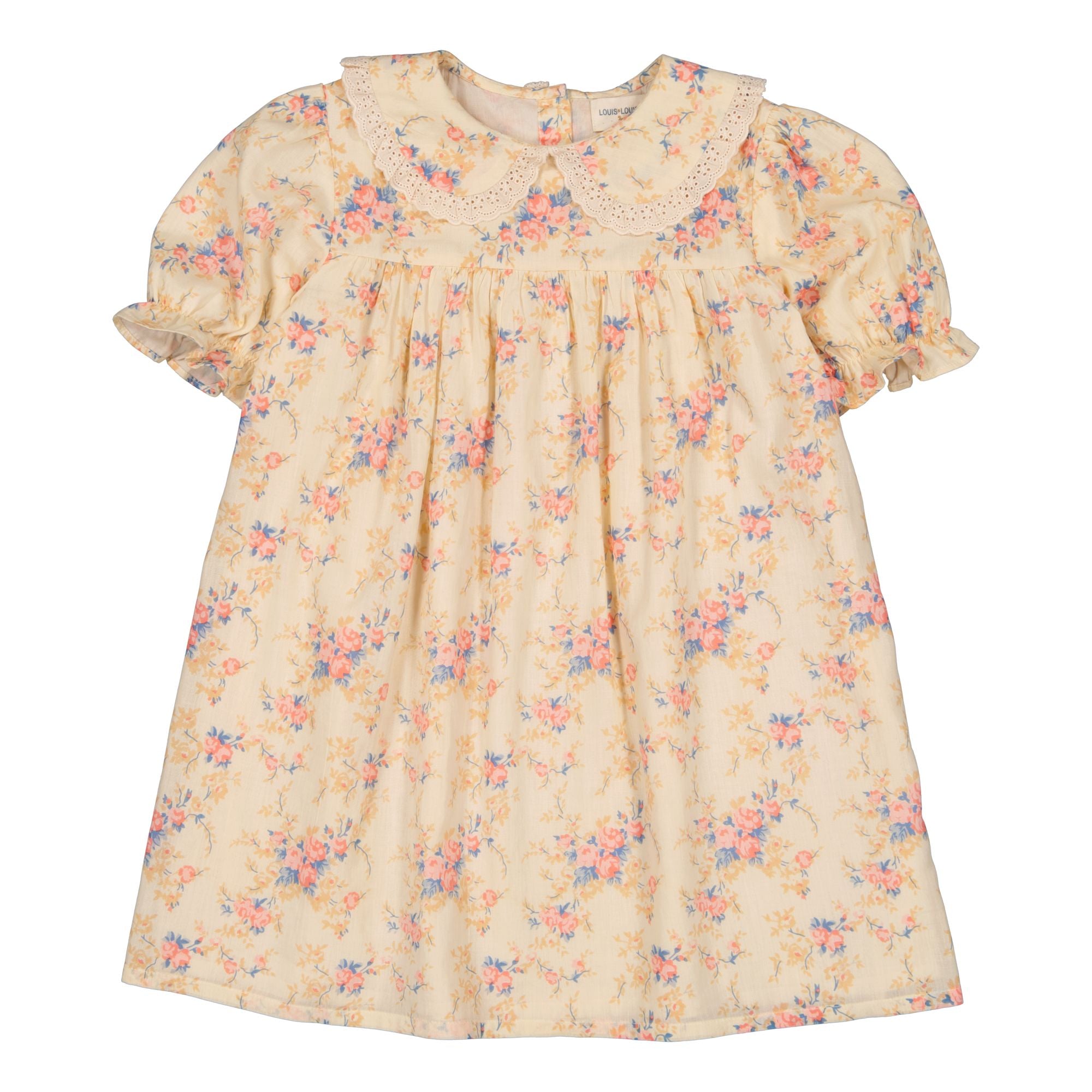 Louis Louise-DRESS TWIGGY COTTON VEIL BOUQUET