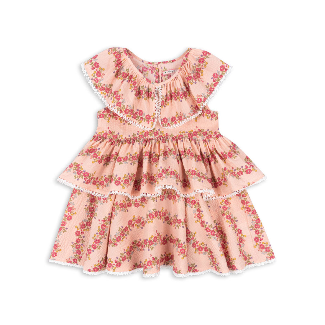 Konges Sløjd-BELLA FRILL DRESS GOTS