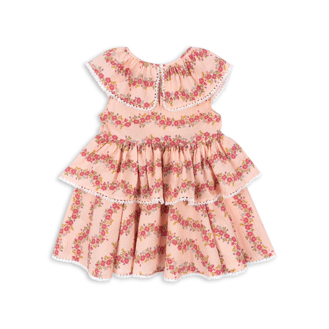 Konges Sløjd-BELLA FRILL DRESS GOTS