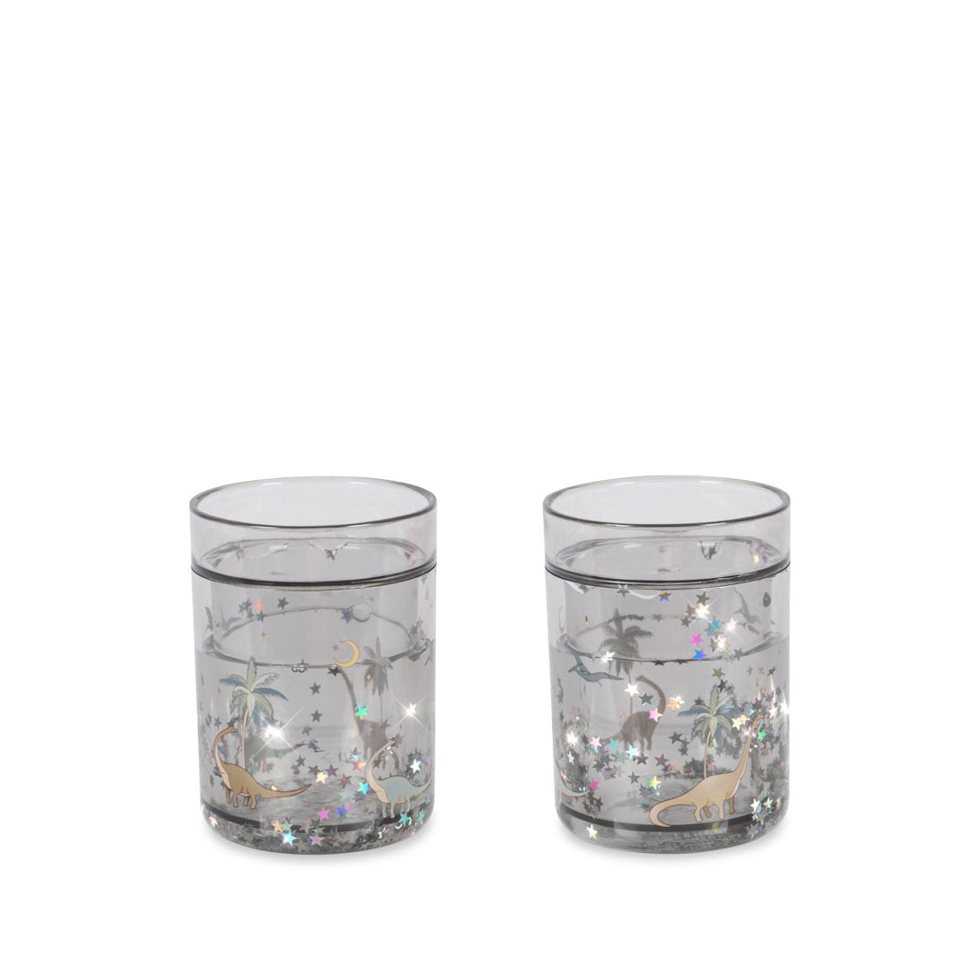 Konges Sløjd-Dinosaur Glitter Cups(2 Pack)