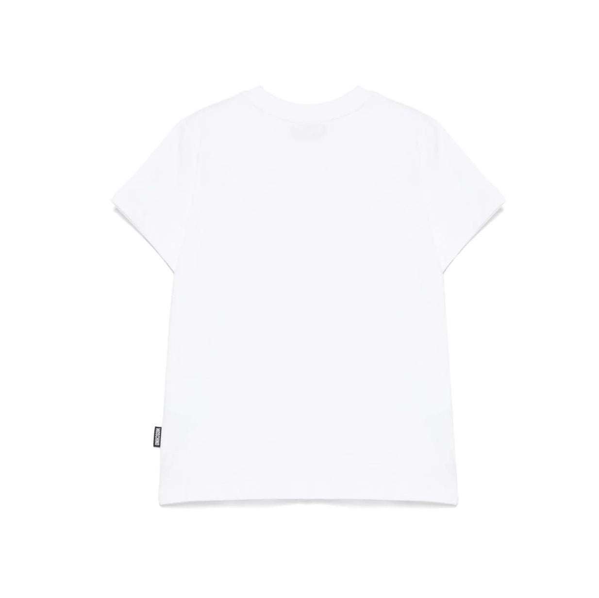 Moschino-SS TEE WHITE NEW BEAR PATCH