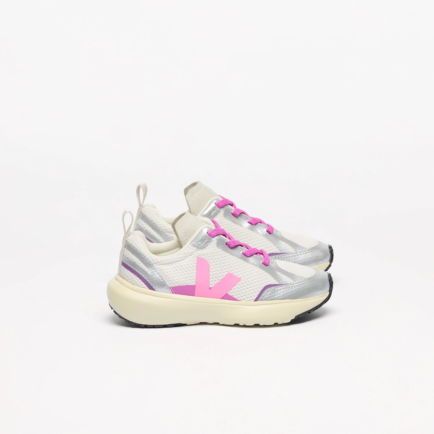 Veja-SMALL CANARY LI ALVM GRVL_MALIBU_SIL