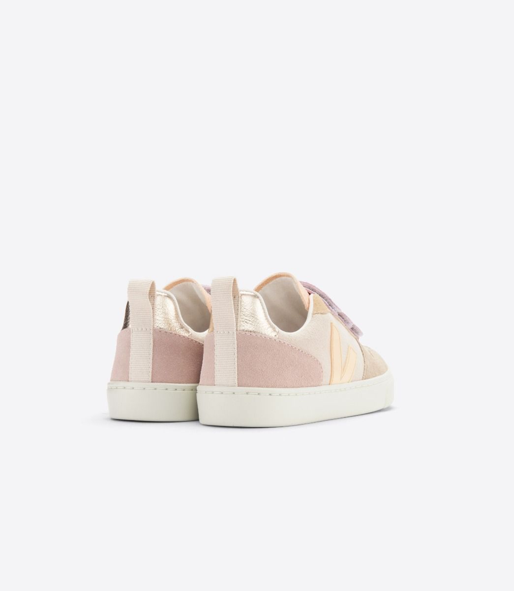 SMALL V-10 SUEDE MULTICO-SABLE