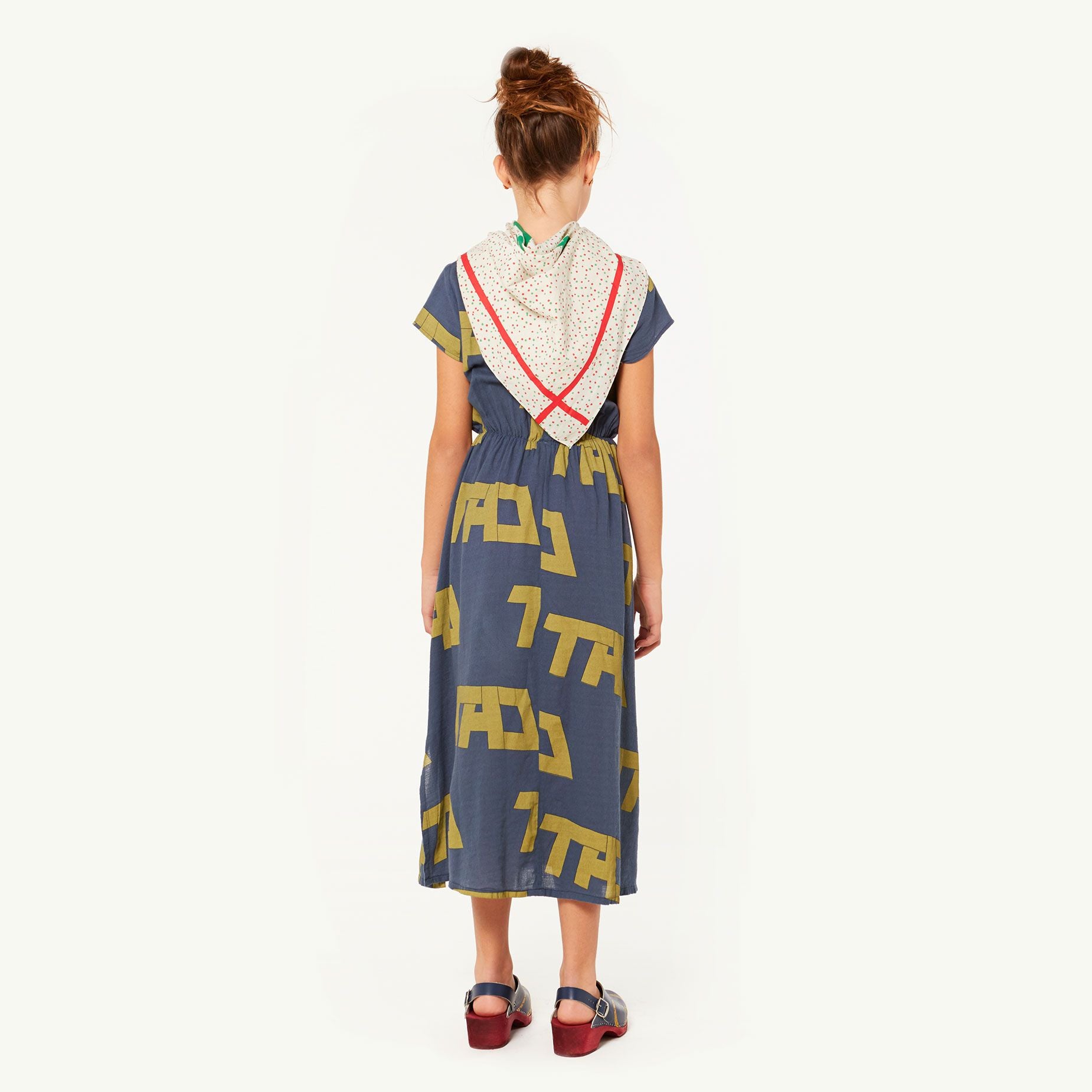 MARTEN KIDS DRESS, BLUE TAO - Cemarose Children's Fashion Boutique