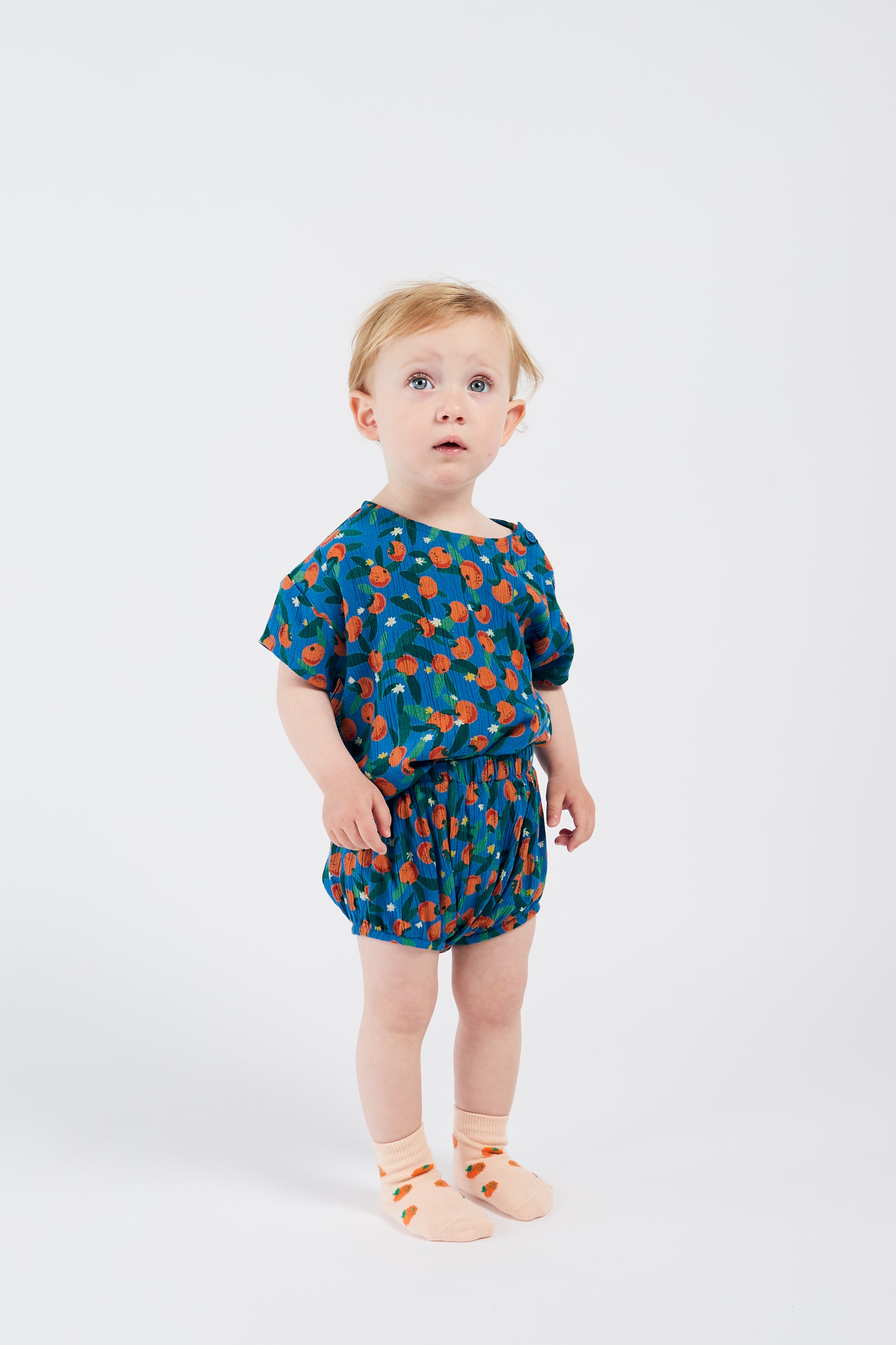 All Over Oranges Blouse - C??marose Canada