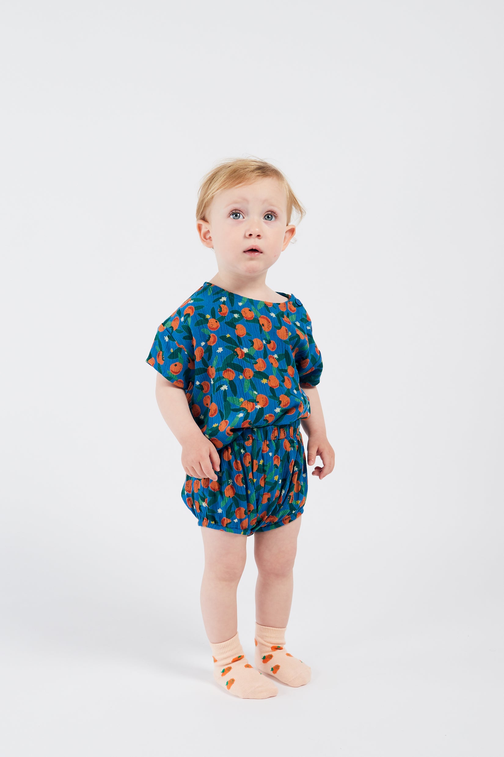All Over Oranges Blouse - C??marose Canada