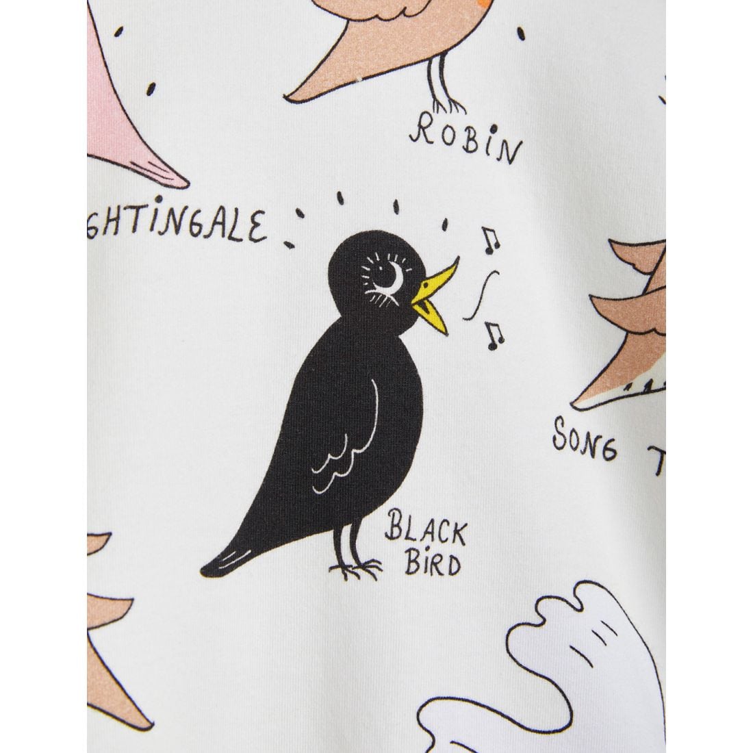 Birdswatching aop leggings,Offwhite