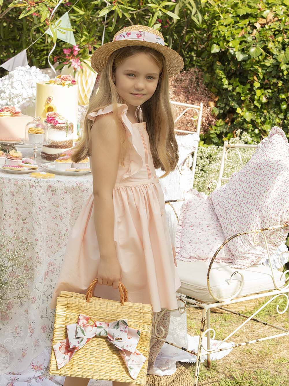 KIDS GIRL PINK BAG,PINK GARDEN - Cémarose Canada