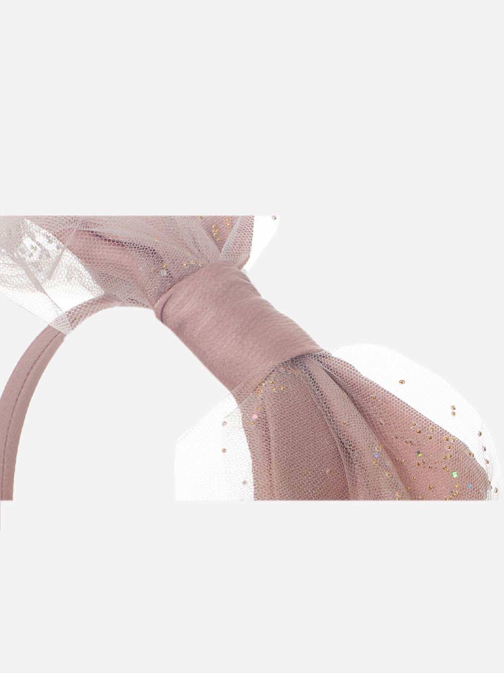 OLD PINK GEORGETTE HAIRBAND - Cémarose Canada