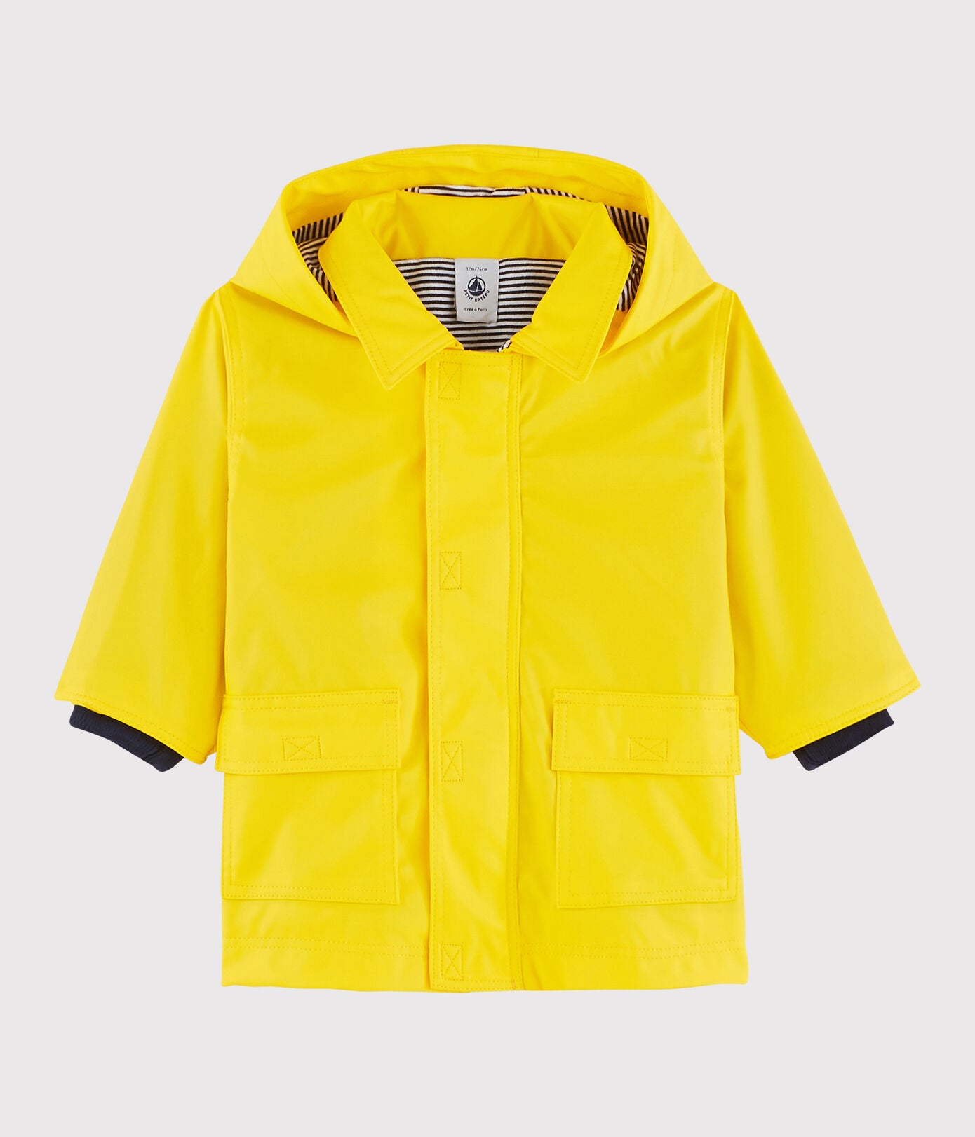 BABIES' ICONIC RAINCOAT,JAUNE yellow