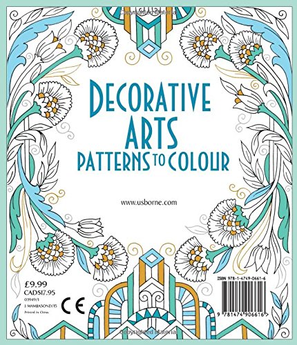 DECORATIVE ARTS PATTERNS TO COLOUR - Cemarose Children's Fashion Boutique