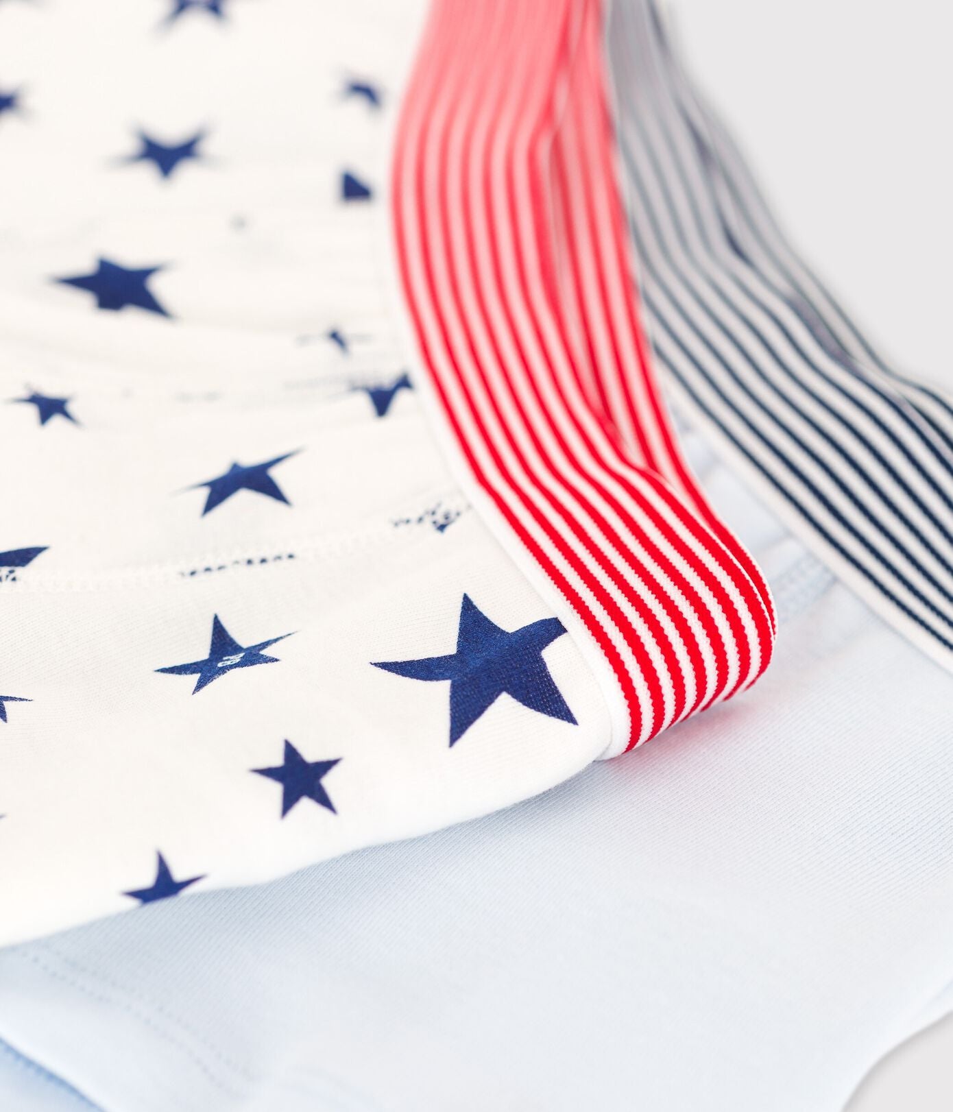 BOYS' STAR PRINT COTTON BOXER SHORTS - 2- PACK