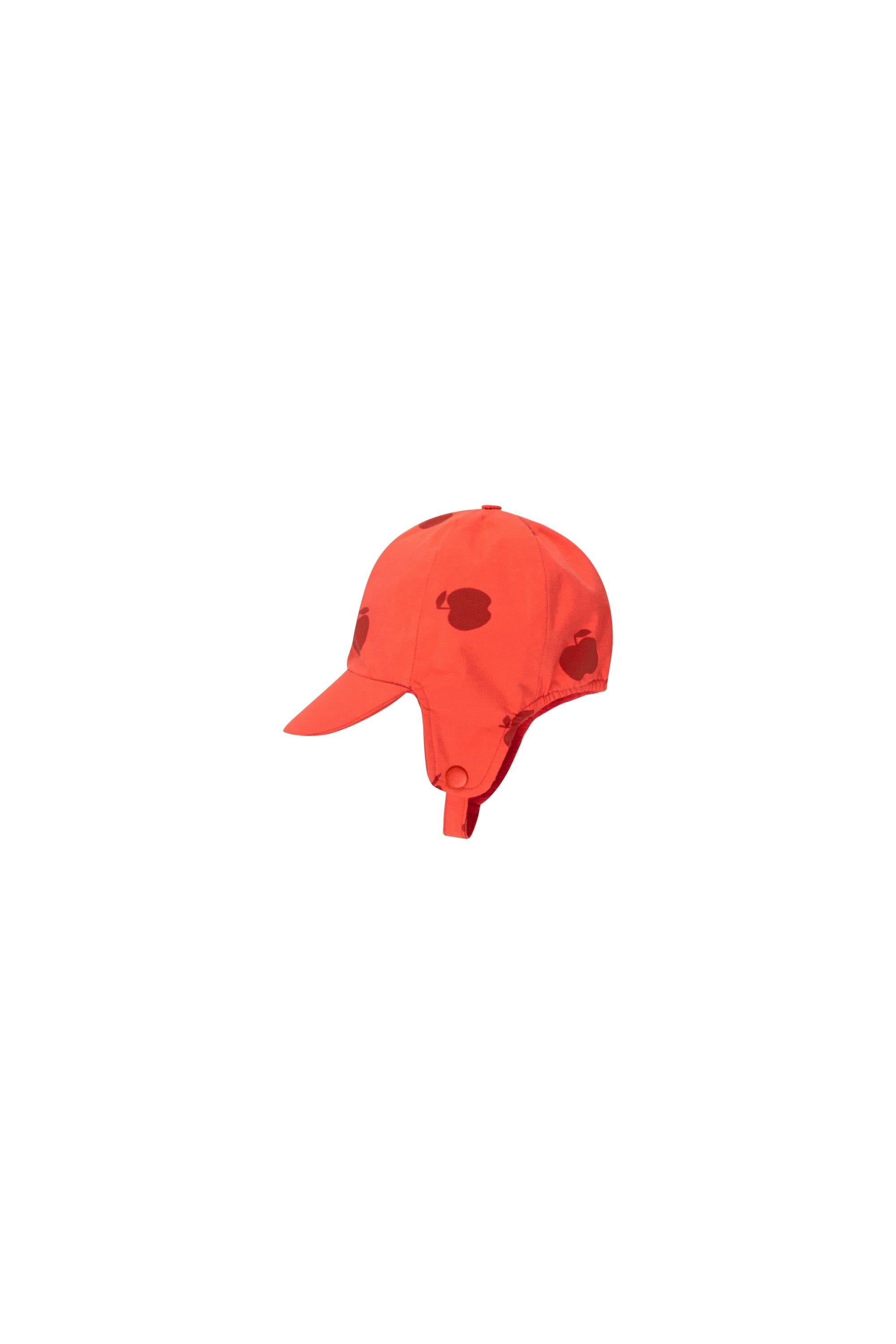 'APPLES'' SNOW HAT red/burgundy - Cemarose Children's Fashion Boutique