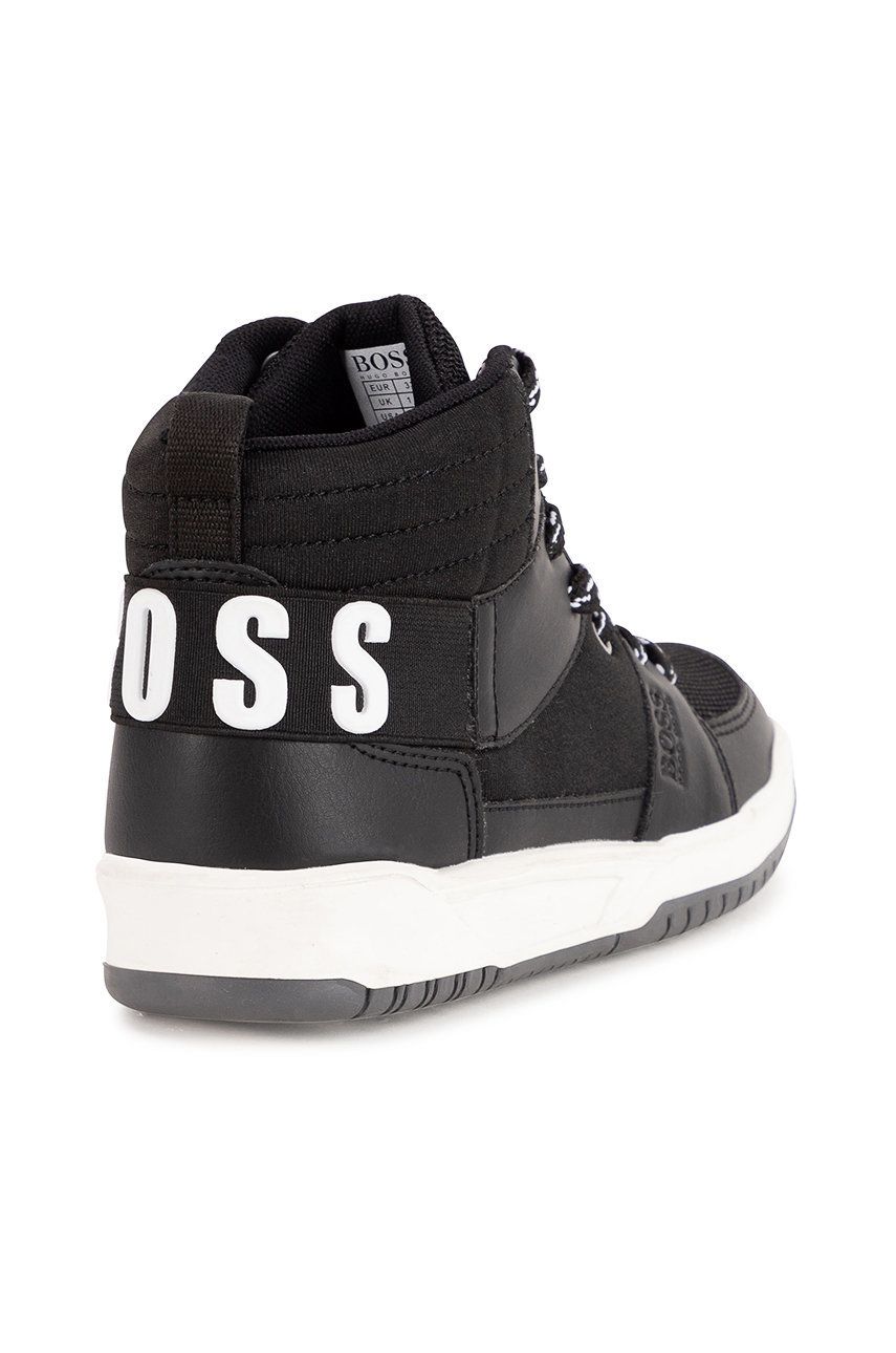HIGH TOP SNEAKERS, BLACK