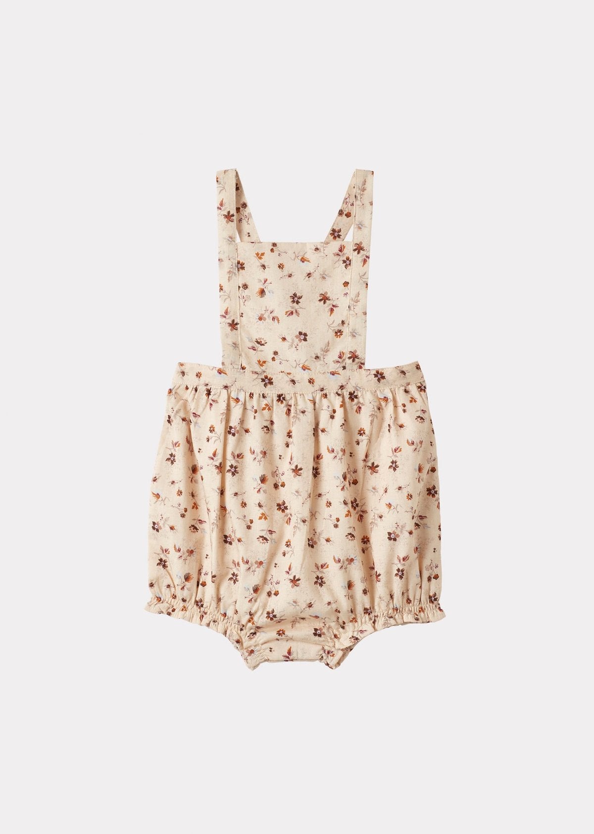 CLAM BABY ROMPER,DITSY FLORAL PRINT - Cémarose Canada
