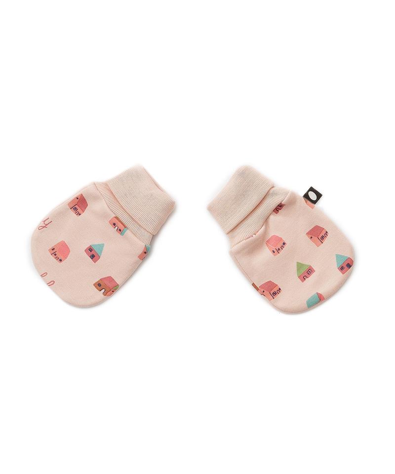 Mittens, blush/house