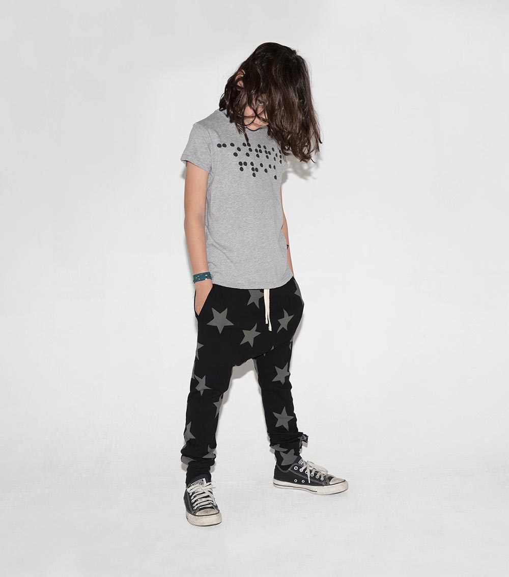 STAR BAGGY PANTS,Black - Cémarose Canada