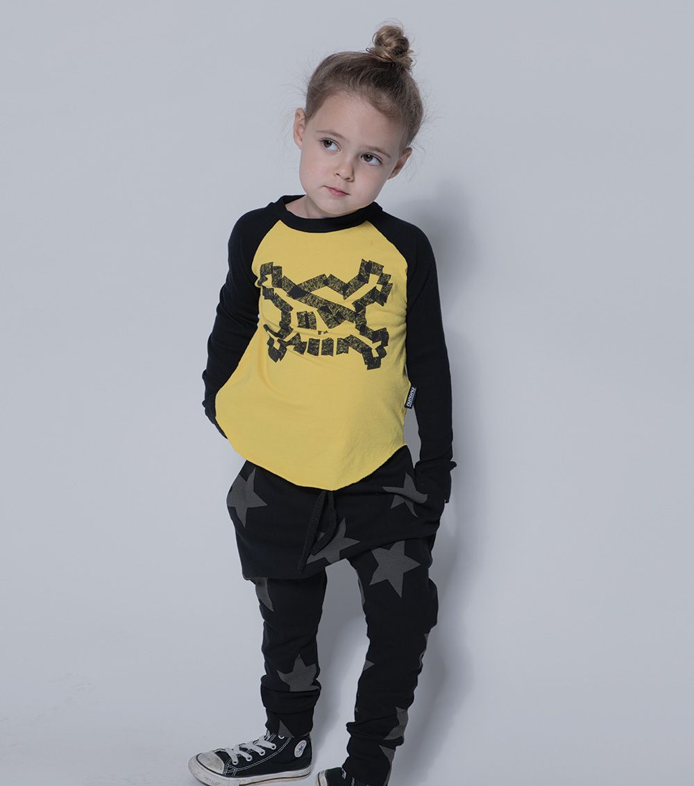 STAR BAGGY PANTS,Black - Cémarose Canada