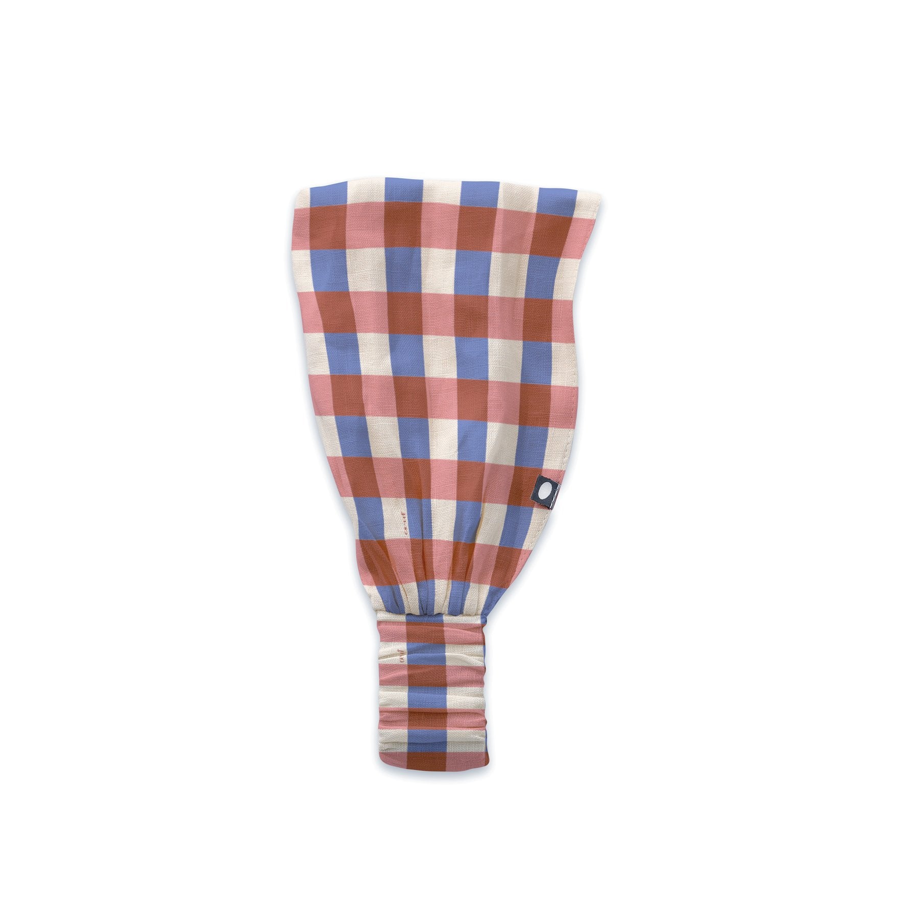 Headband-Flamingo Pink/Gingham - Cémarose Canada