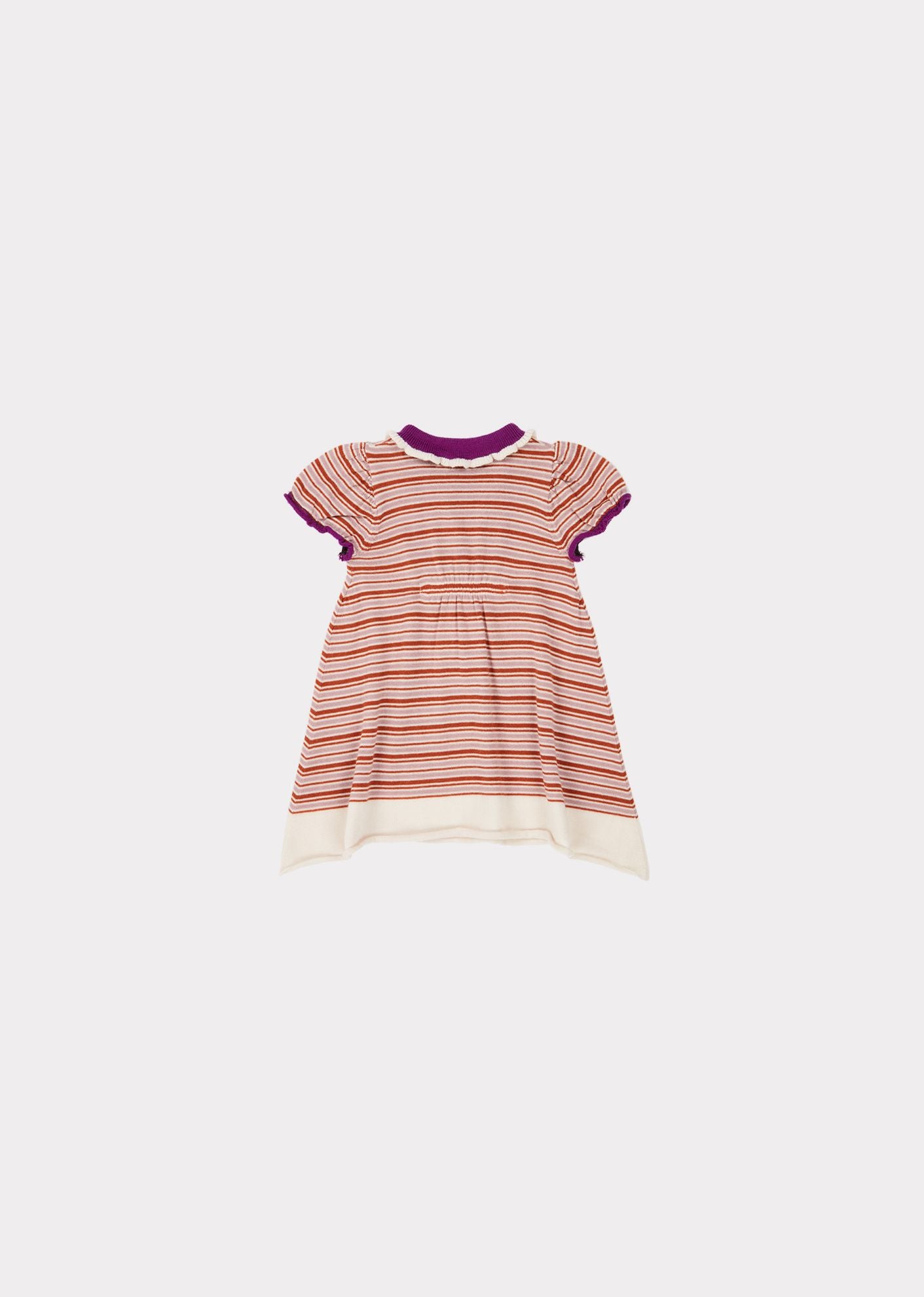 NARWHALE BABY DRESS,LAVENDER STRIPE - Cémarose Canada