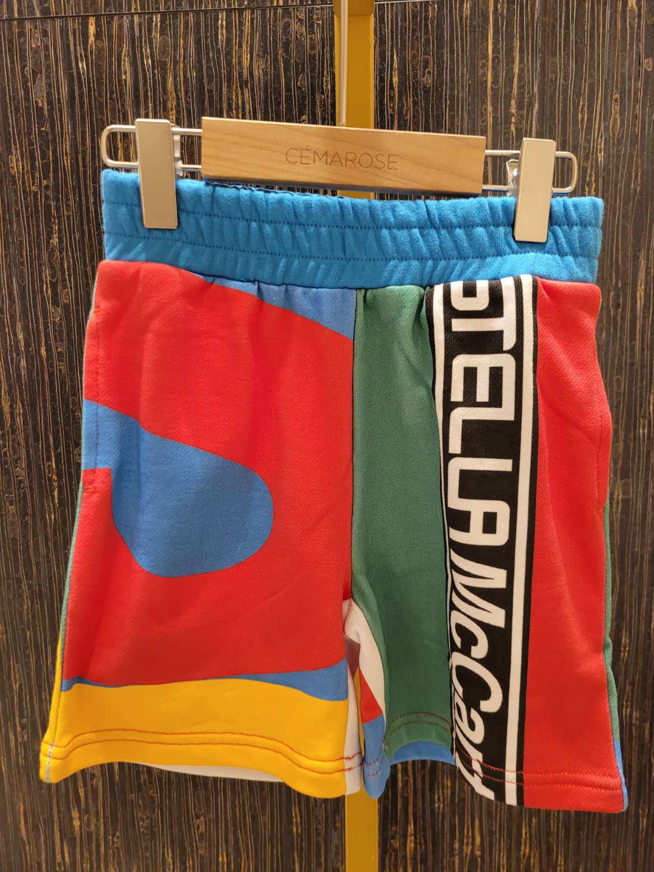 BOY SPORT GEOMETRIC FLEECE SHORTS - MC MULTI