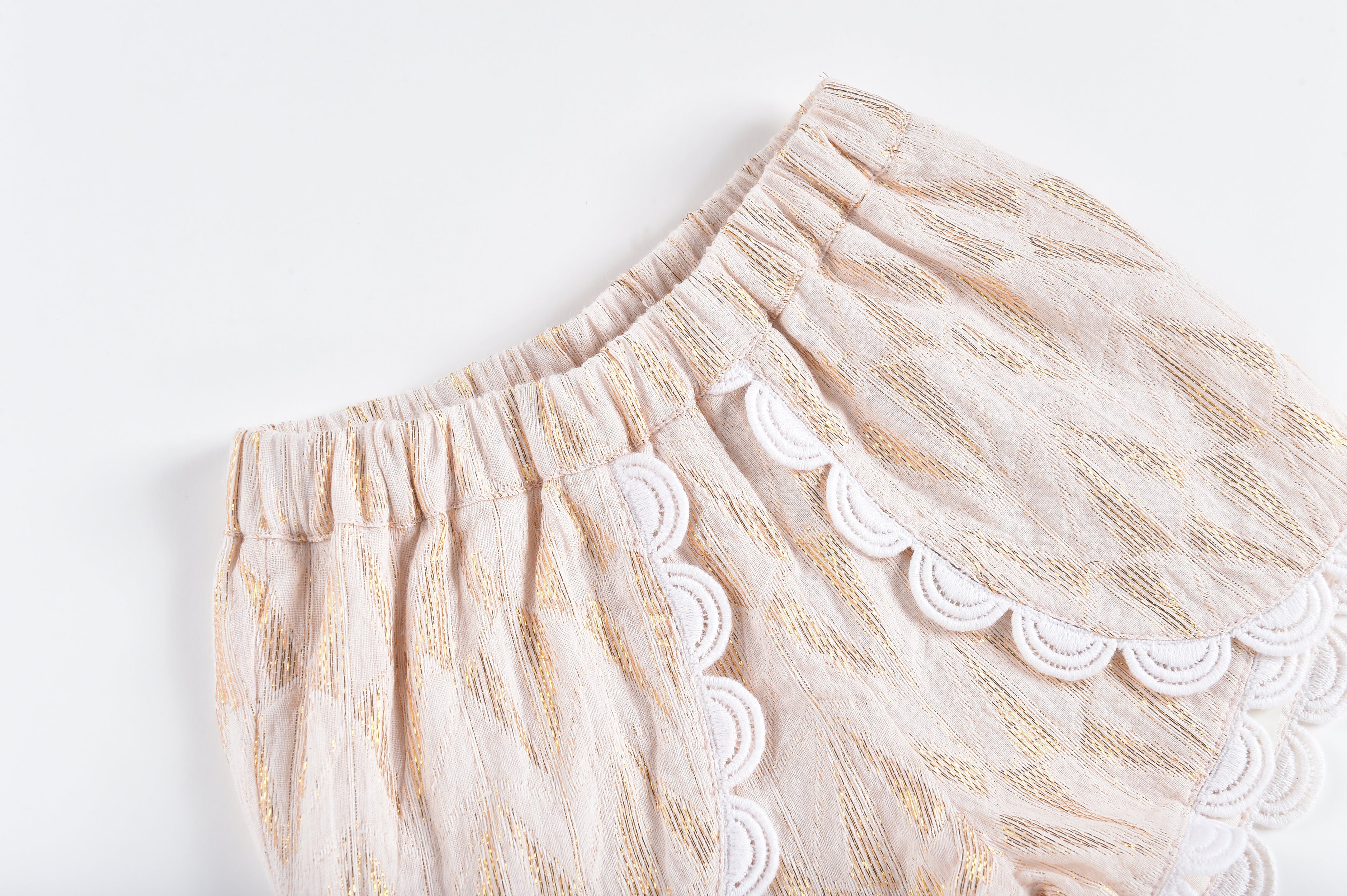 Shorts Saratoga Blush Psyche Lurex - Cémarose Canada
