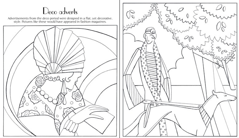 DECORATIVE ARTS PATTERNS TO COLOUR - Cemarose Children's Fashion Boutique