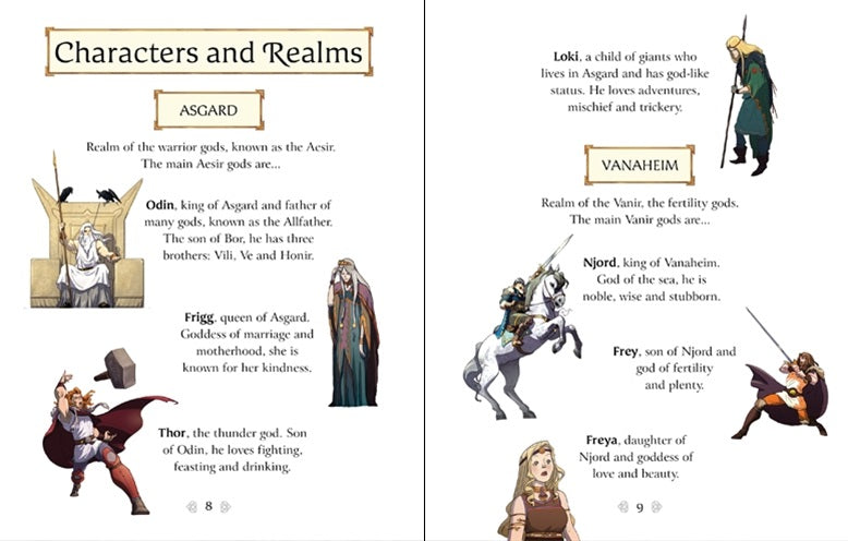 ILLUSTRATED NORSE MYTHS - Cemarose Children's Fashion Boutique