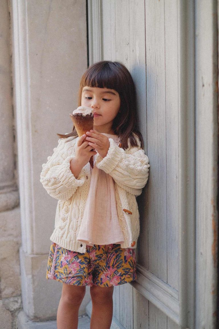 SHORTS AMBROISE - Honey Flower