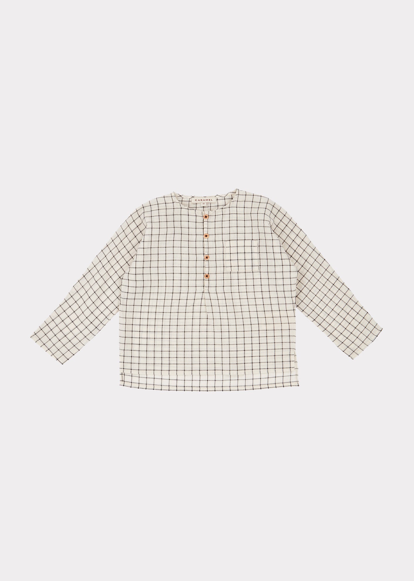 PIMLICO BABY SHIRT, BLACK CREAM - C??marose Canada